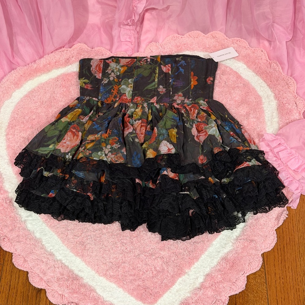 Selkie nightcap Victorian corset - Picture 2 of 3